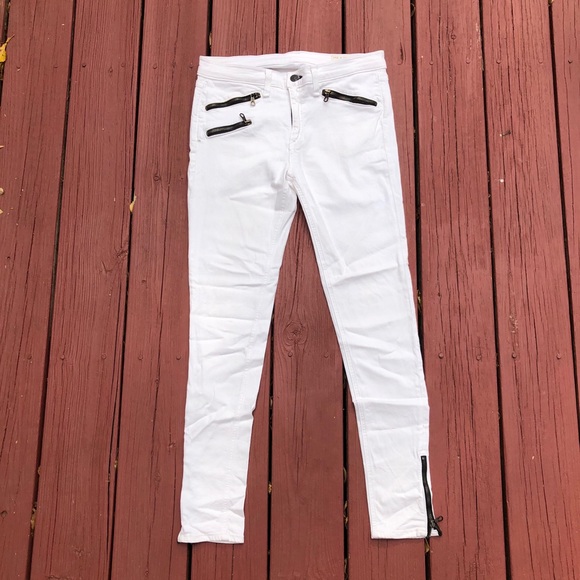 26 rag & bone/Jeans Womens RBW 23 Crop Stretchy Jeans in Bright White 26 rag & bone/Jeans Womens RBW 23 Crop Stretchy Jeans in Bright White